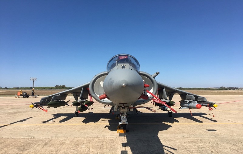 Principales características del Harrier AV8B+
