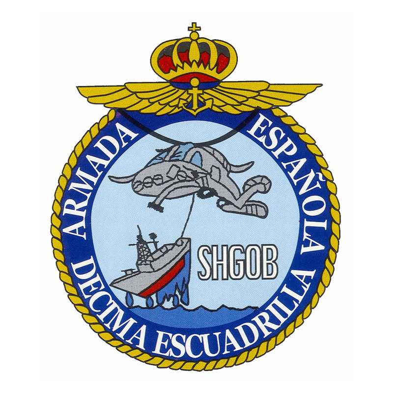 Escudo de la 10ª Escuadrilla de aeronaves