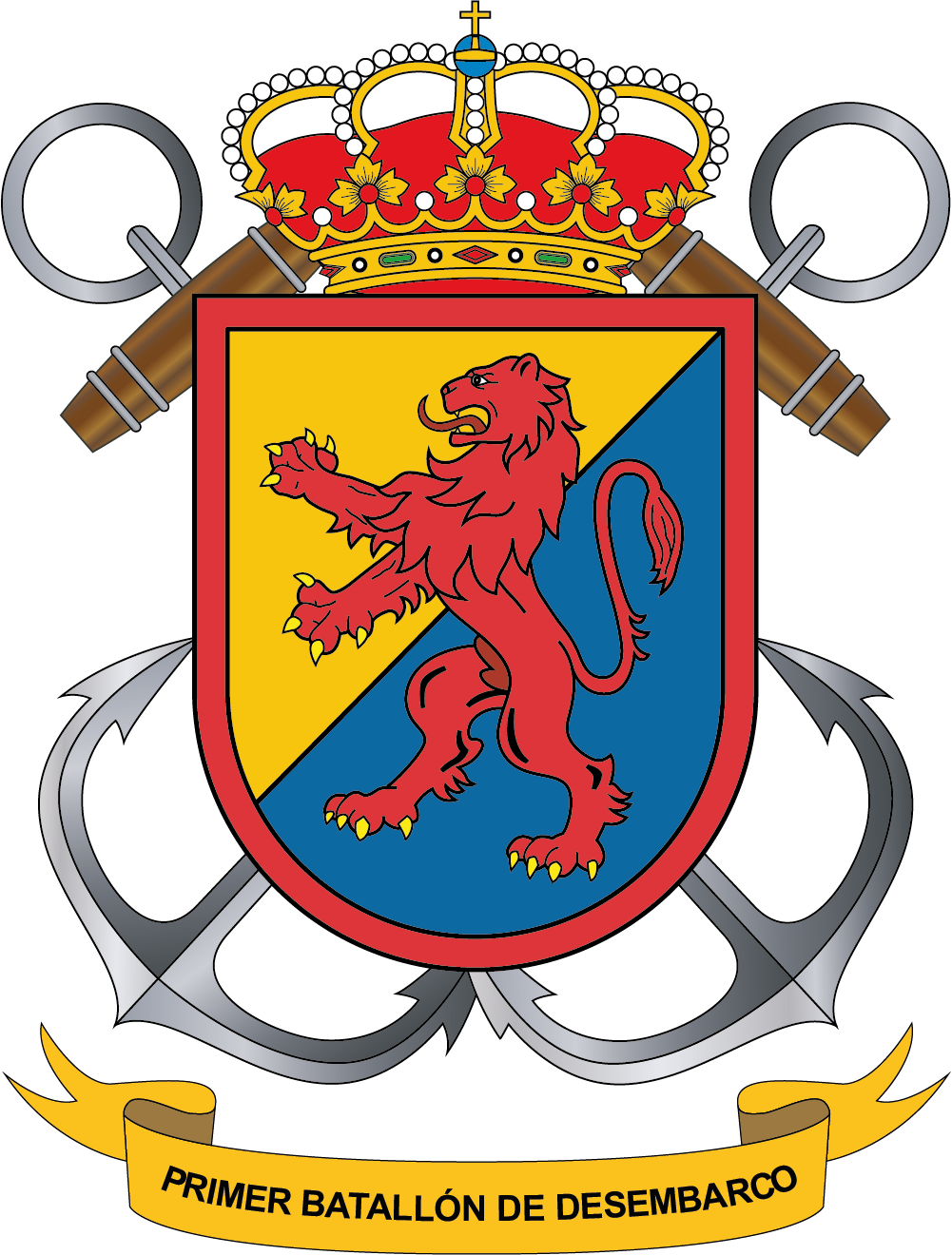 Logotipo De Reconocimiento De La Fuerza Marina Granados Y
