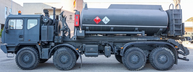 Cisterna sobre plataforma VEMPAR
