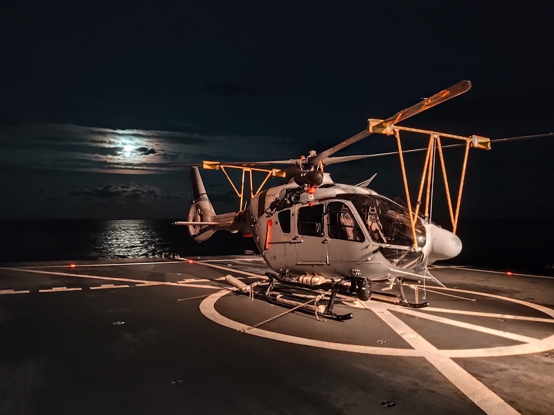 Dotación durante maniobra