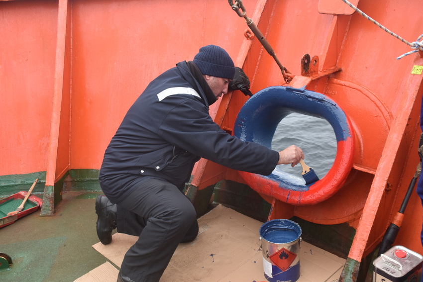 Sr. Comandante acompañado de Neptuno