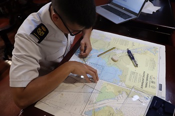Preparación de las navegaciones en las cartas