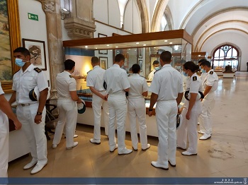 Visita de los alumnos al Museo Naval de Lisboa