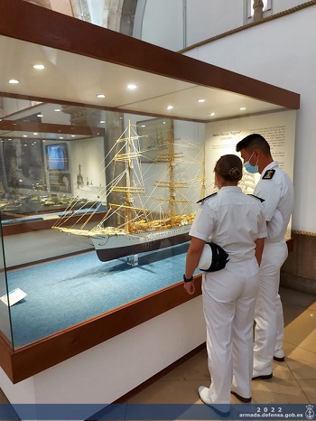Visita de los alumnos al Museo Naval de Lisboa