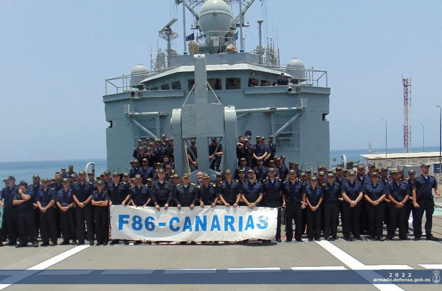 Op. Atalanta.- FFG "Canarias" (F-86)