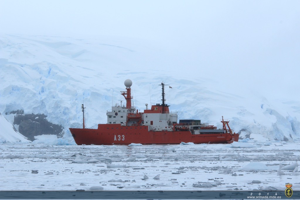 XXIV Campaña Antártica.- BIO 'Hespérides' (A-33)