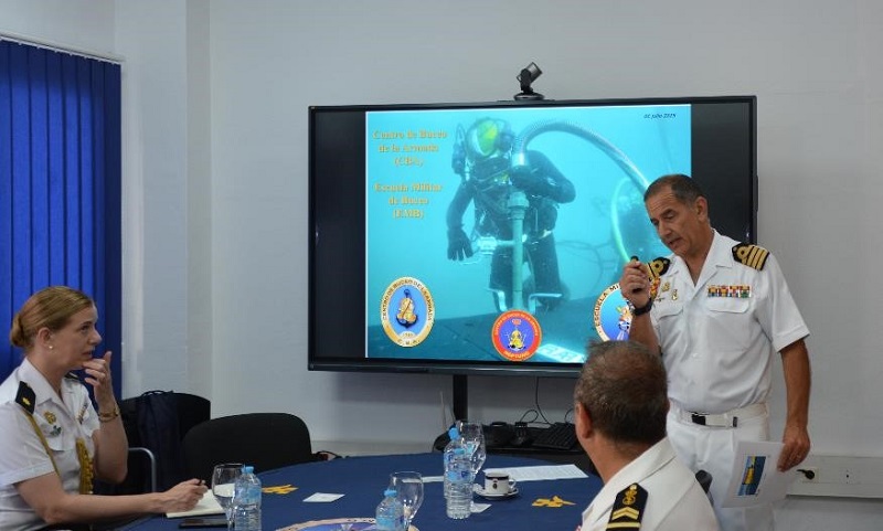 Imagen de la conferencia de COMTECBA al AJEMA