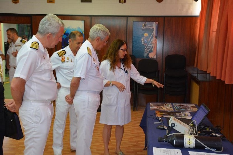 Imagen en la exposición de equipos de laboratorio