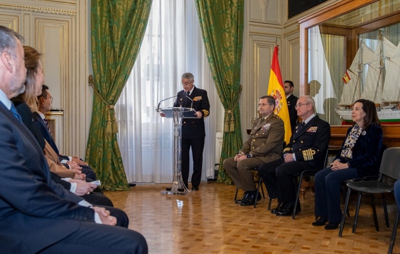 El AJEMA durante su alocución