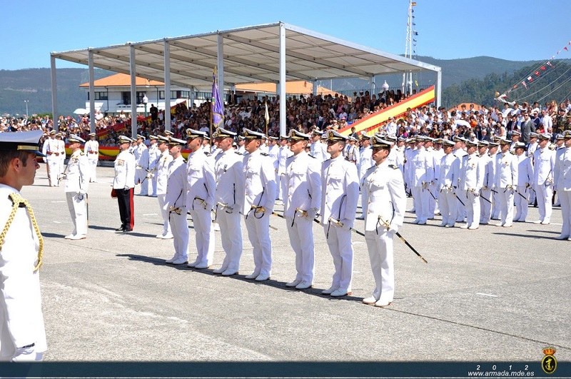 Día de la Virgen del Carmen 2012 - Actos en la Escuela Naval Militar
