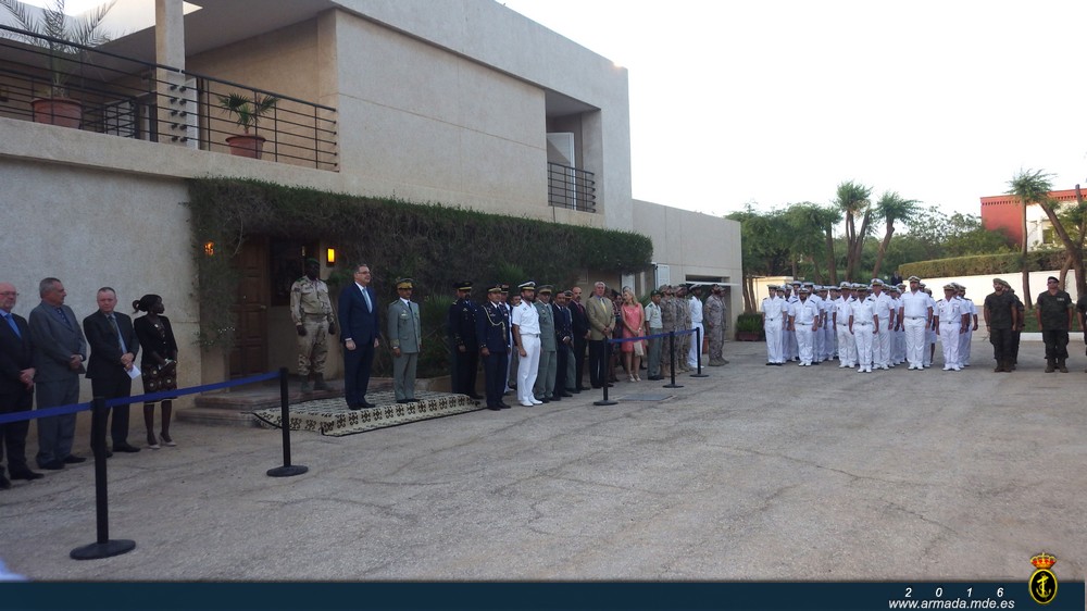 Celebración del Día de las Fuerzas Armadas en la Embajada de España en Nuakchot