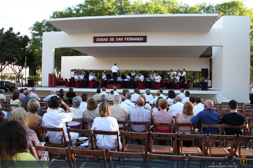 Concierto Unidad de música TERSUR en San Fernando