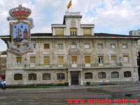 Hasta 1947, la Comandancia Militar de Marina de Santander estuvo situada en el Paseo de Pereda (Zona Puertochico) de esta ciudad.