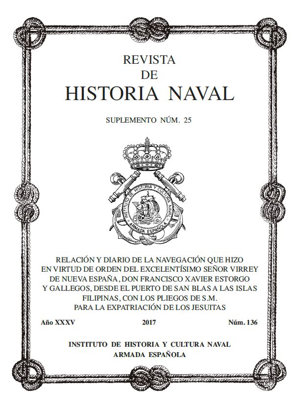 Revista de Historia Naval N.º 136 Suplemento N.º 25