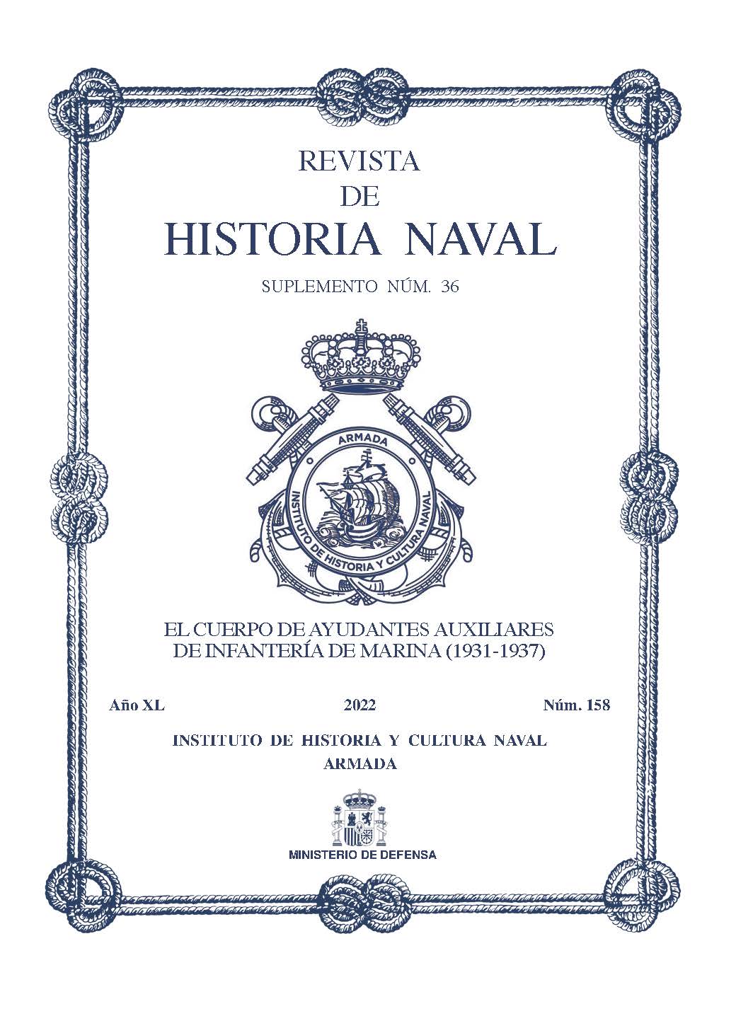 Revista de Historia Naval N.º158 Suplemento N.º 36