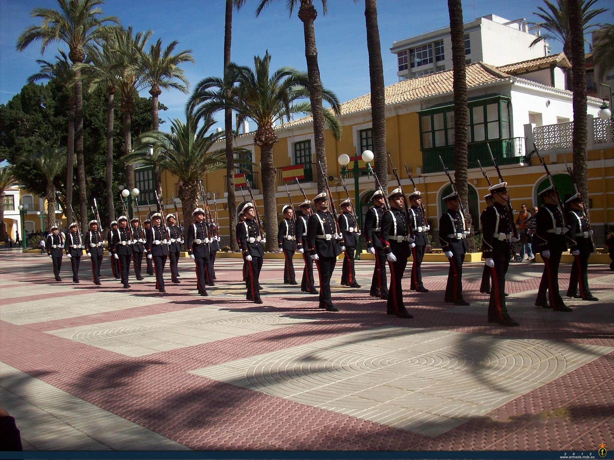 Formación Infantería de Marina (17.03.2008)