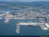 Arsenal de Ferrol desde el SE