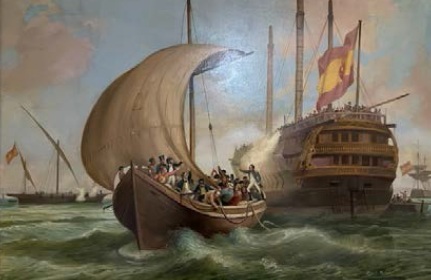 Cuadro de la evasión del Buque prisión Castilla