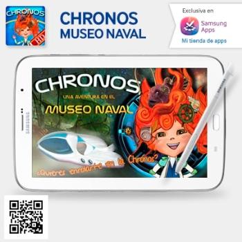 Chronos - Museo Naval ofrece cinco juegos interactivos, basados en piezas de este museo de la Armada