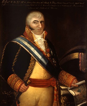 Ignacio María de Álava y Sáenz de Navarrete, de Vicente Escobar, 1818.