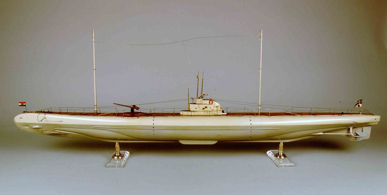 Imagen de: Modelo de submarino alemán U-81