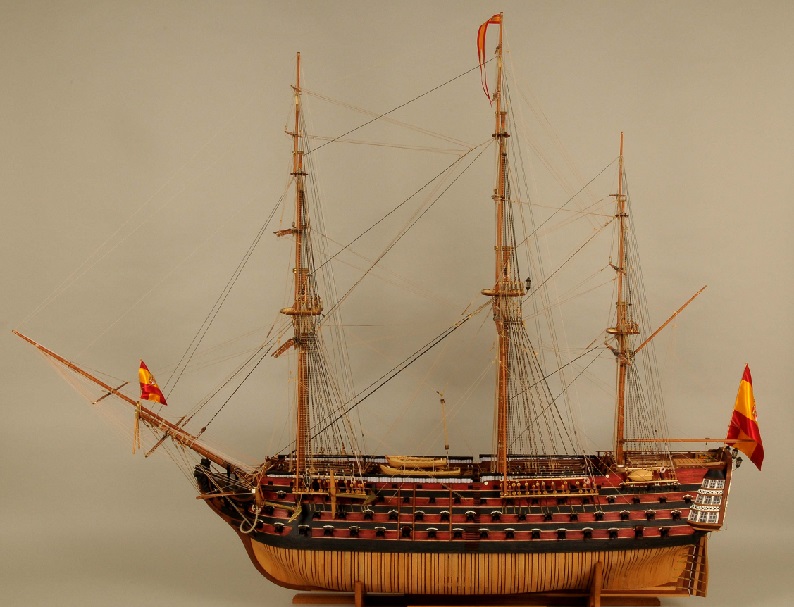 Imagen de: Modelo del navío Santísima Trinidad 