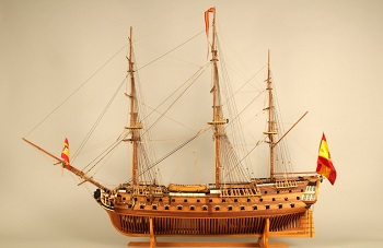 Imagen de: Modelo del navío San Telmo