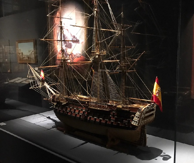 Imagen de: Modelo de navío "Santísima Trinidad"
