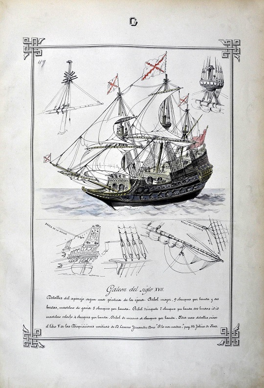 Imagen de: "Construcciones navales bajo su aspecto artístico. Tomo 1", de Rafael Monleón y Torres, 1886