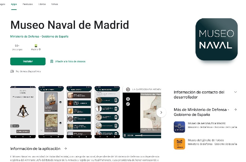 Imagen de: Nueva guía interactiva del Museo Naval