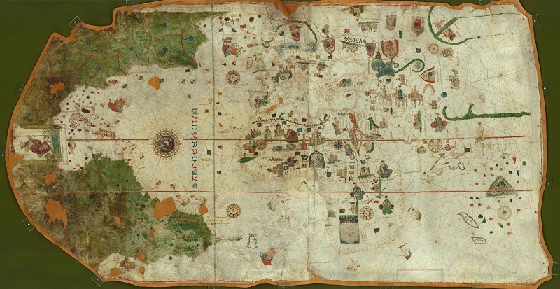 Imagen de: Carta de Juan de la Cosa,1500