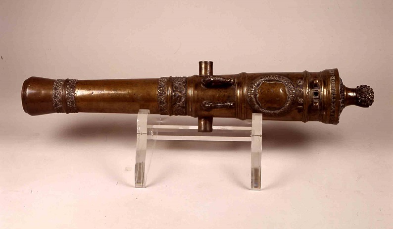 Imagen de: Pequeño cañón holandés de a 3 libras, calibre 75mm. Siglo XVII