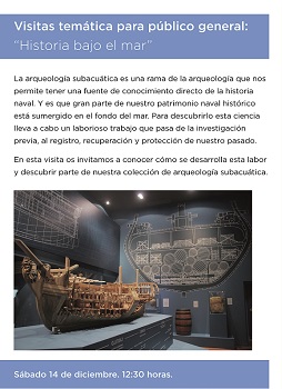 Imagen de: Visita guiada "Historia bajo el mar"