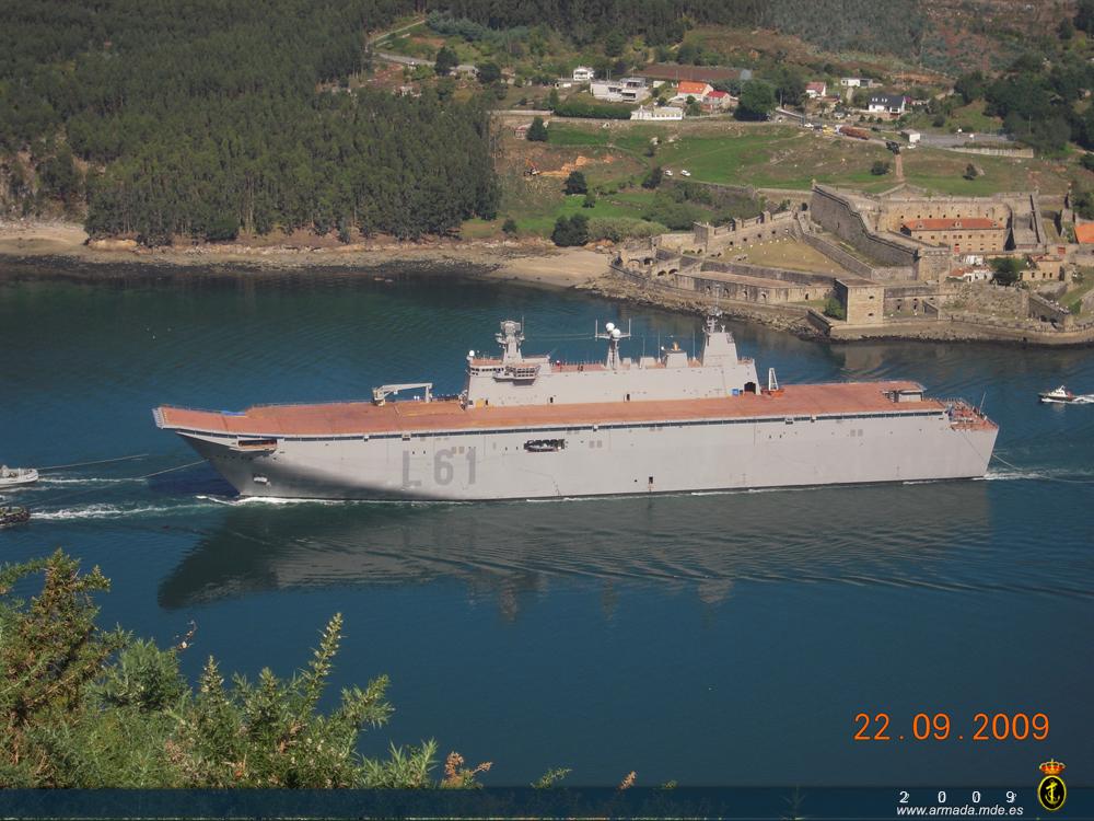 El buque LHD Juan Carlos I