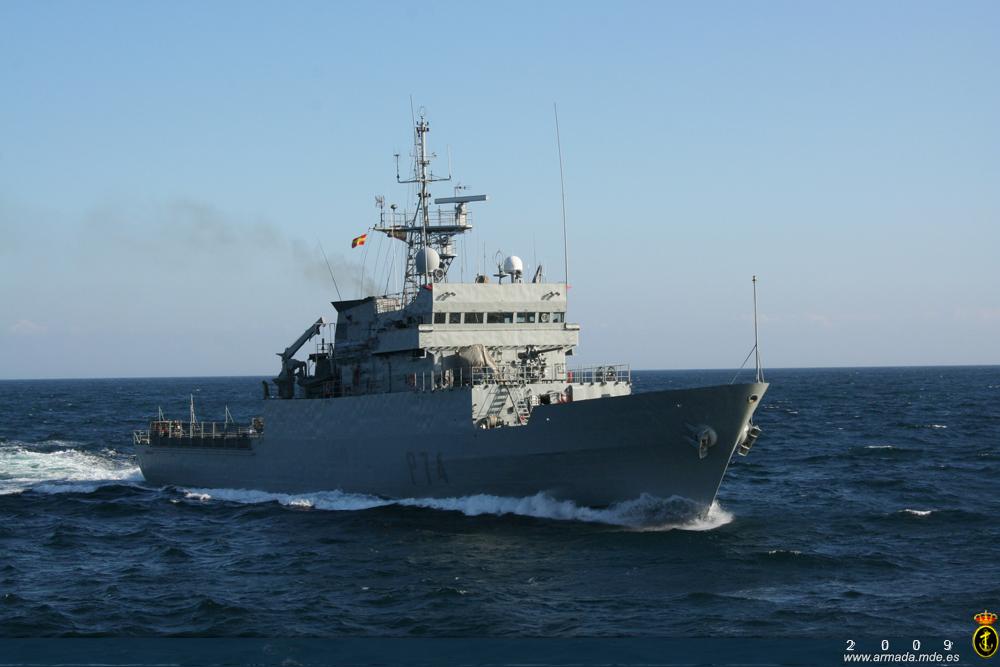 Patrullero de la Fuerza de Acción Marítima ATALAYA