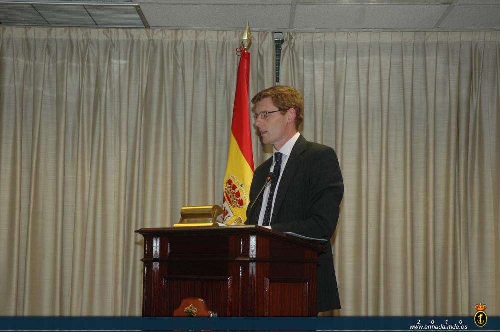 Intervención del Coordinador del Programa de UNODC contra la piratería, Alan Cole