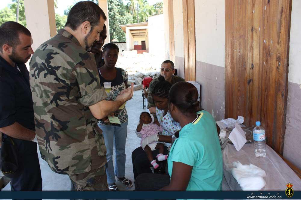 Médicos y enfermeros del Castilla forman a enfermeras haitianas para favorecer la continuidad del plan de vacunación en Haití