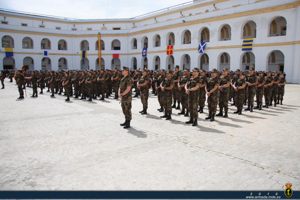 Infantería de Marina que formará parte del batallón multinacional de la EUFOR para Bosnia-Herzegovina