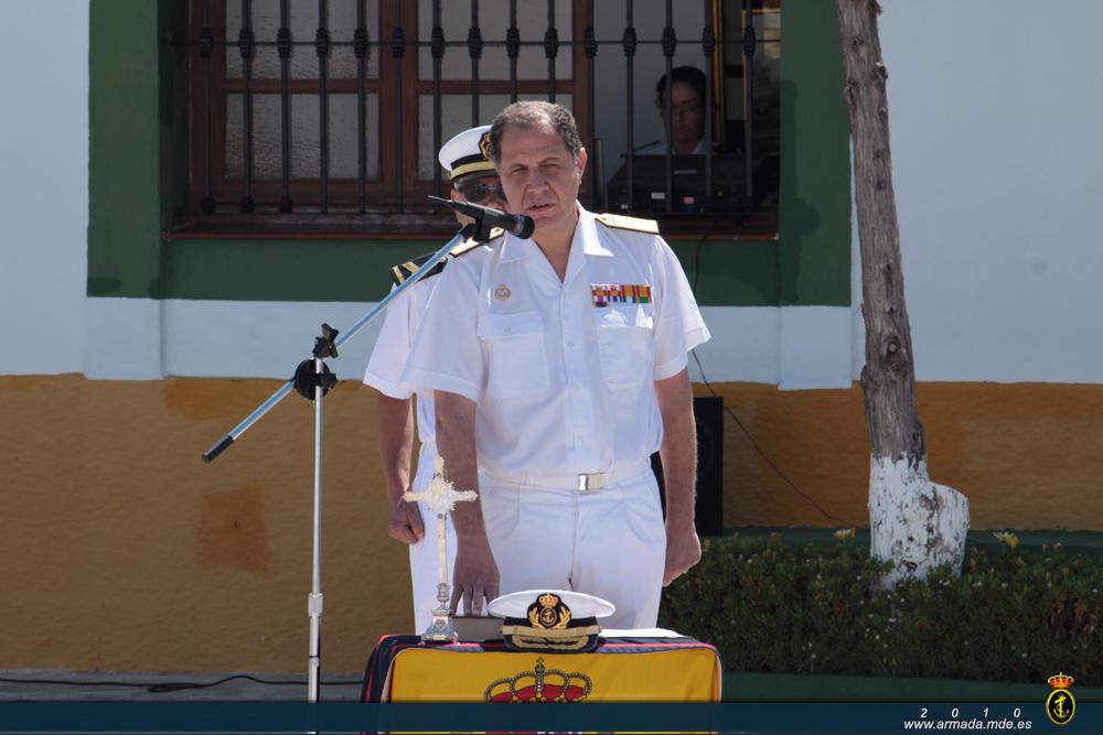 El contraalmirante Bartolomé Bauzá Abril toma posesión como Comandante de las Unidades de la Fuerza de Acción Marítima de Cádiz