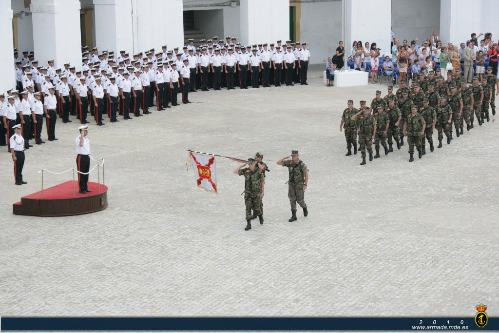 El acto ha sido presidido por el Comandante del Tercio de Armada el general de brigada Pablo Miguel Bermudo y de Espinosa