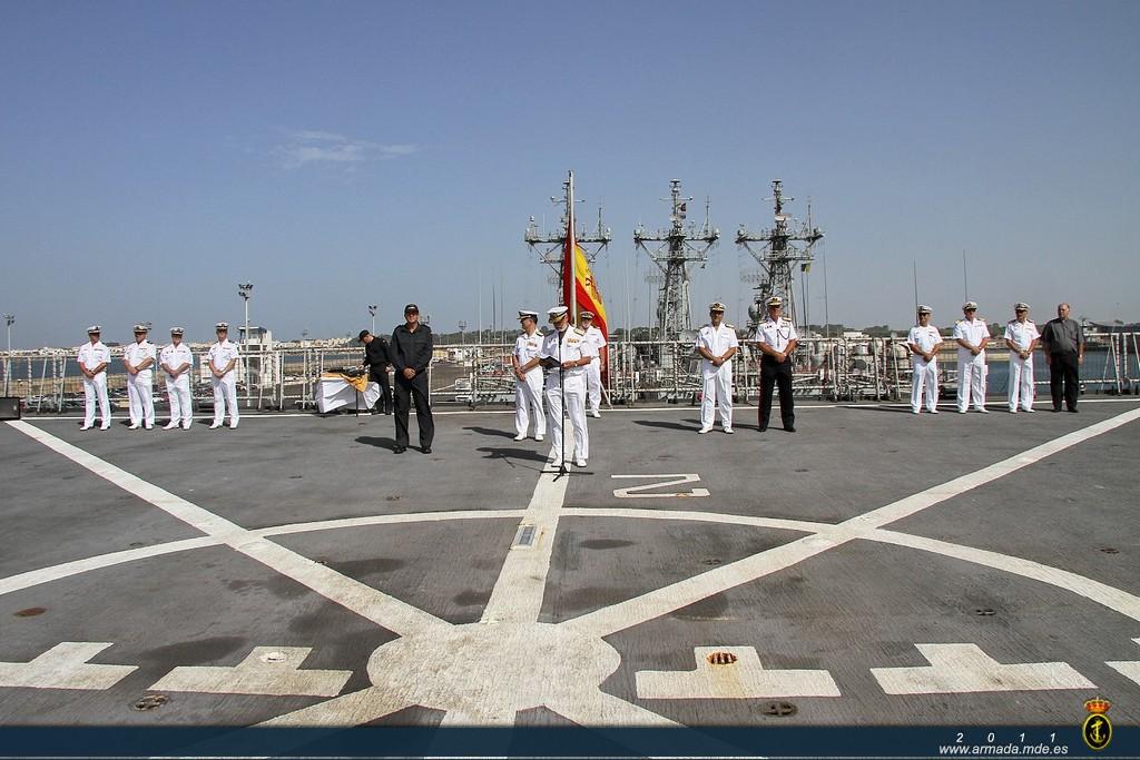 El Galicia ha zarpada esta mañana de la Base Naval de Rota