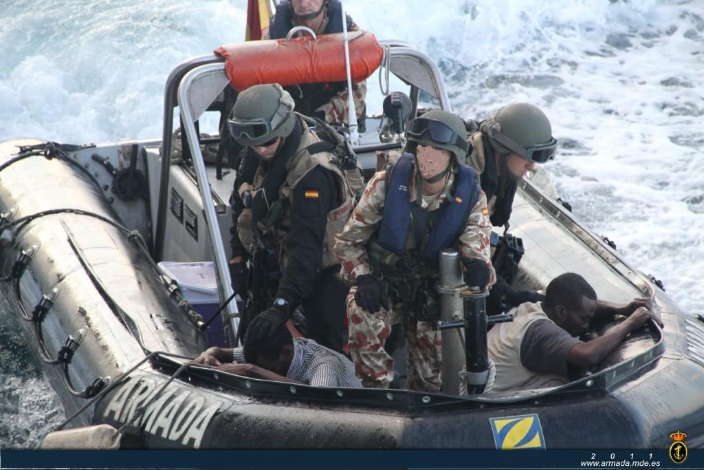 Estos presuntos piratas podrían pertenecer al Grupo de Acción Pirata (PAG, en inglés) que operaba desde hace semanas al sureste de la costa de Omán