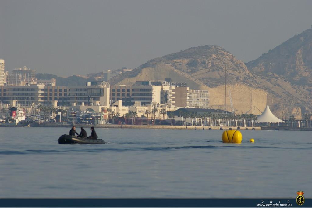 La Armada desactiva un artefacto explosivo en el Puerto de Alicante -  Noticias de la Armada - Armada - Ministerio de Defensa - Gobierno de España