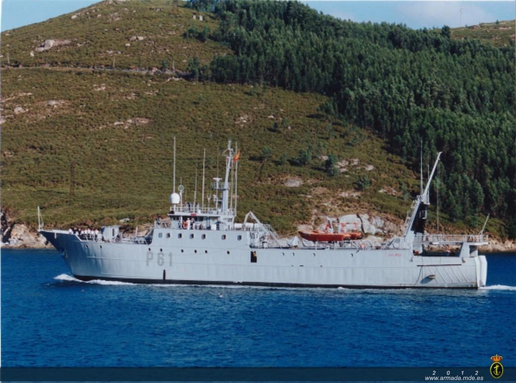 El Chilreu causa hoy baja en la Armada tras 30 años de servicio
