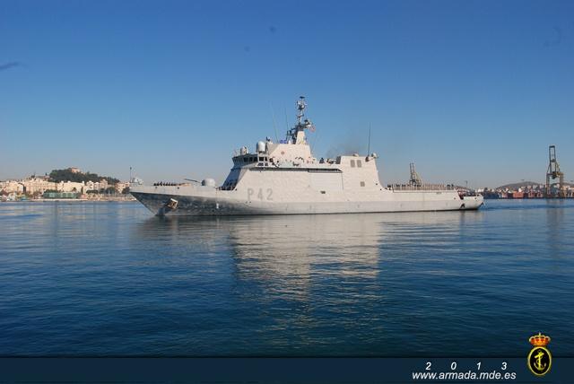 The Maritime Action Ship (BAM) ‘Rayo’ set sail from Cartagena to take part in Operation ‘Atalanta’