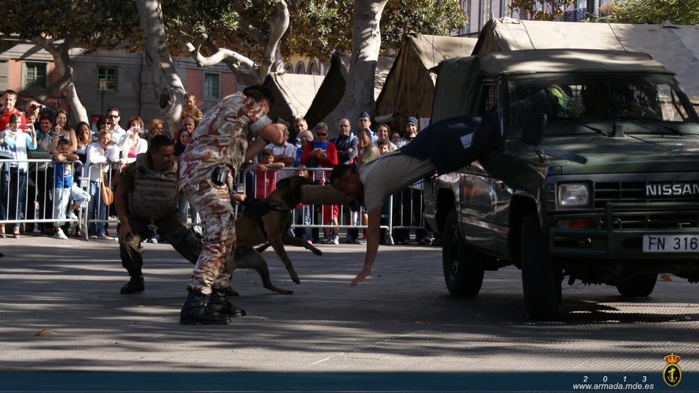 The Spanish Navy encouraged people to visit its facilities to get acquainted with the assets employed to carry out the missions assigned