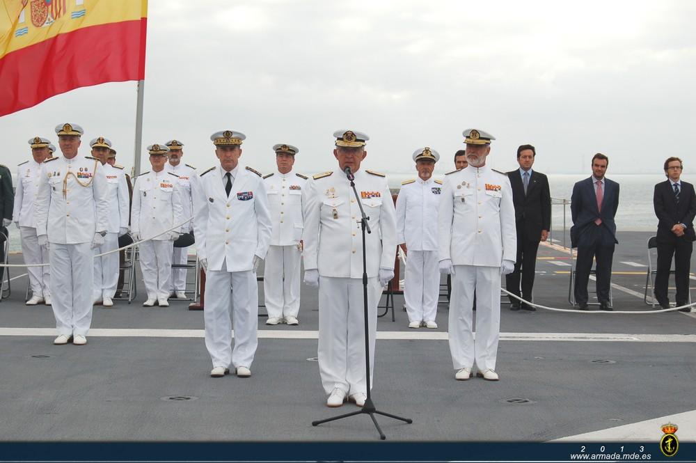 Admiral Santiago Bolíbar Piñeiro is the new EUROMARFOR Commander