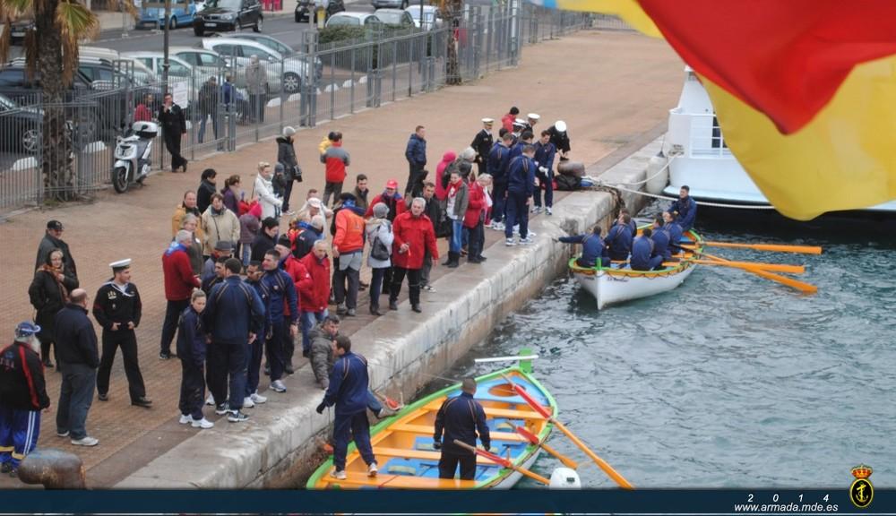 The French city welcomed the Spanish Navy training ship