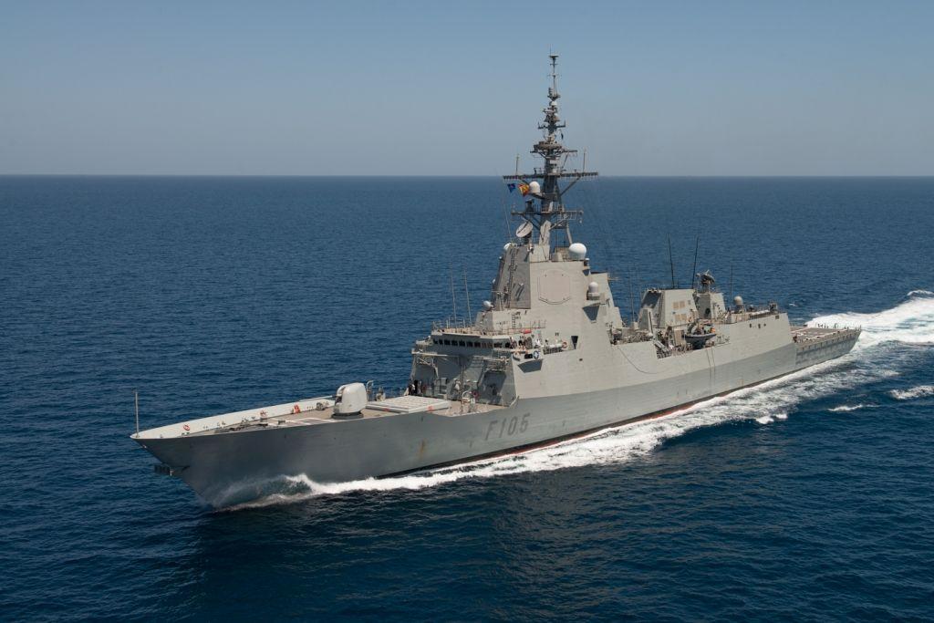 During two weeks the Spanish frigate will participate in operation ‘Active Endeavour’